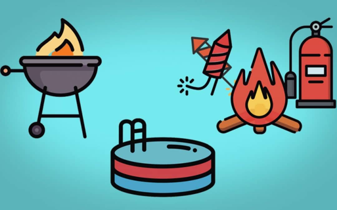 Keep your 4th of July and summer home celebrations safe by following these tips.