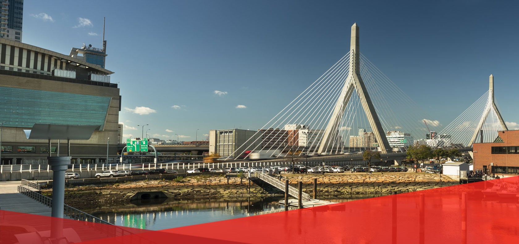 Boston, Massachusetts bridge and roadways