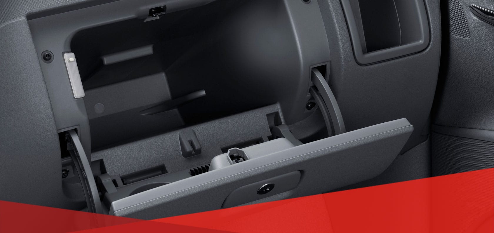 vehicle glovebox or glove compartment